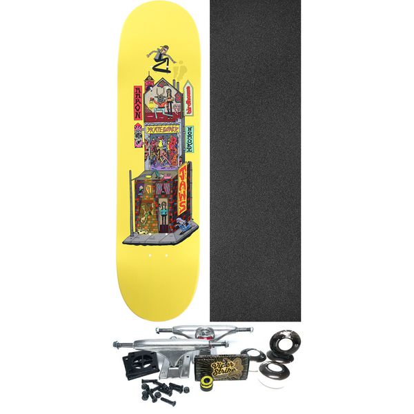 Birdhouse Skateboards Aaron "Jaws" Homoki Over The Roof Skateboard Deck - 8.38" x 32" - Complete Skateboard Bundle